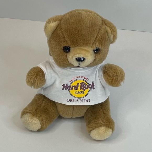 Hard Rock Cafe Orlando Bear About 8.5” Tall - Picture 7 of 7